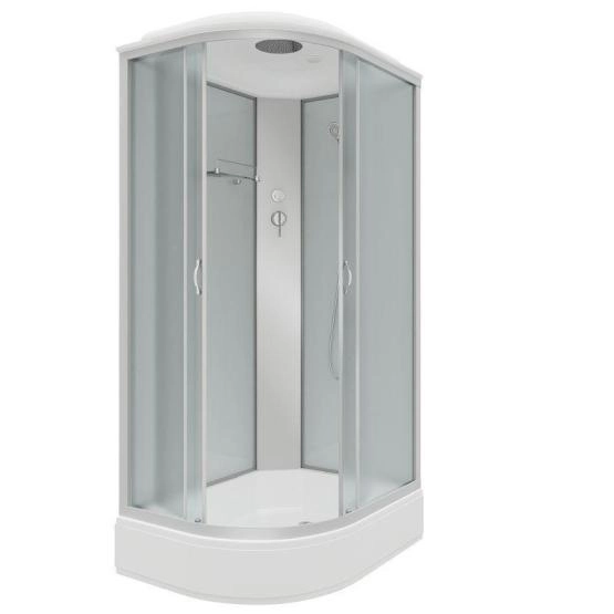 Душевая кабина Niagara Classic NG-33084-14R (1000х800х2150) средний поддон (26см) стекло МАТОВОЕ