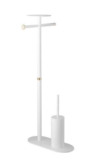 Стойка Boheme 10953-W-G Серия Q белый-золото