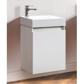 Тумба Belux Темпо НП 50 Белый глянцевый подвесная под умывальник Темпо 500