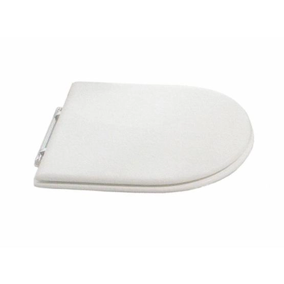 Крышка сиденье с микролифтом Hatria Dolcevita YXXR фурнитура хром