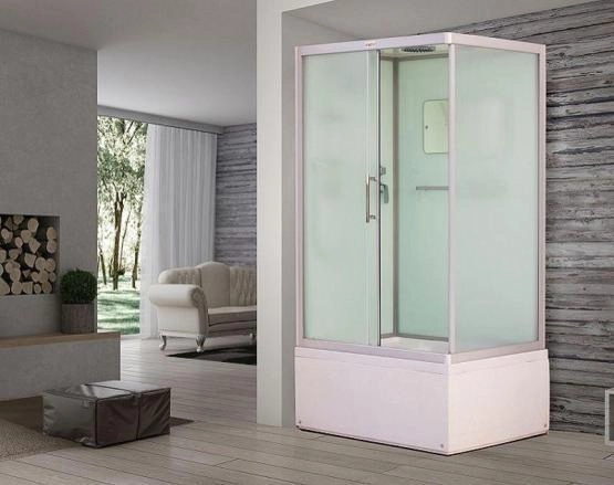 Душевая кабина Esbano 120x90 матовое стекло ESKB129CKRBL