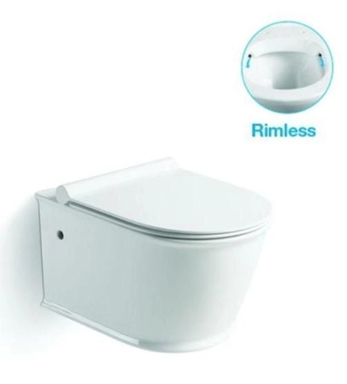 Унитаз подвесной SantiLine SL-5009 сиденье микролифт