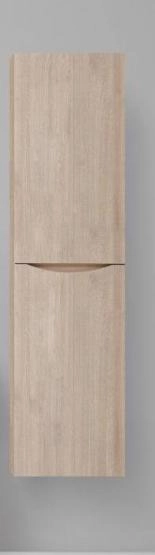 Шкаф Belbagno MARINO Rovere Grigio подвесной правосторонний FLY-MARINO-1500-2A-SC-RG-P-R