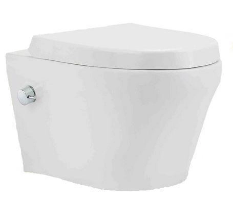 Унитаз beWash Metison 78343601 подвесной безободковый смеситель с бидеткой белый сиденье микролифт