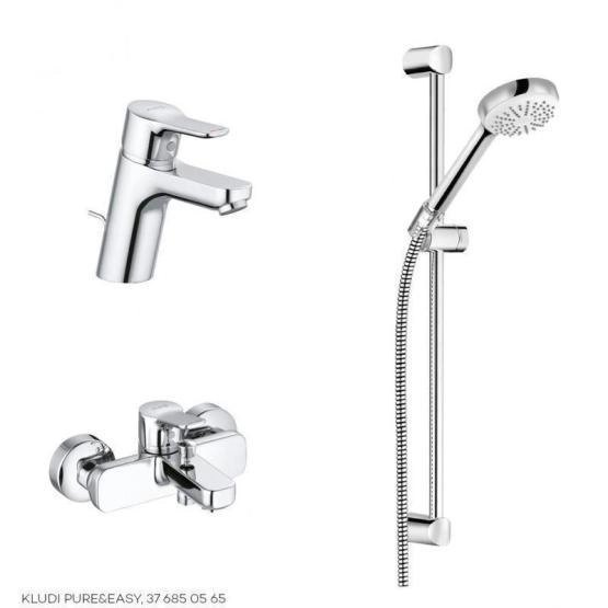 Комплект для ванны KLUDI PURE&EASY 376850565 3 в 1