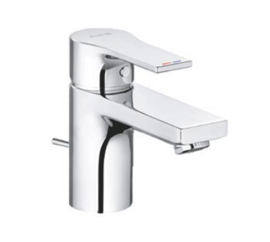 Смеситель Kludi Zenta Sl 482770565 для раковины 75, для проточных вод-телей, хром