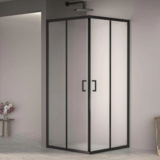 Душевой уголок RGW PA-030B Passage 100x100 Черный матовый матовое