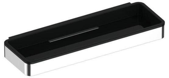 Корзинка для душа Keuco Plan 14958010038 хром/светло-серый (RAL 7035)