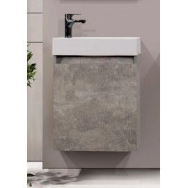 Тумба Belux Темпо НП 50 Бетон Чикаго подвесная под умывальник Темпо 500