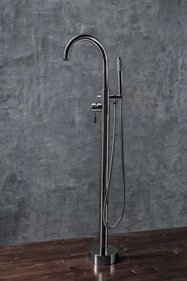 Смеситель напольный NT BAGNO NT1002 POLO для ванны Хром