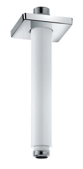 Кронштейн потолочный Kludi A-Qa 6653591-00 для душа 15 см, отражатель квадратный, цвет белый