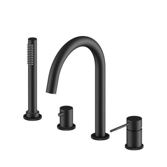 Смеситель для ванны с душем на борт ванны Timo Saona 2320/03Y черный