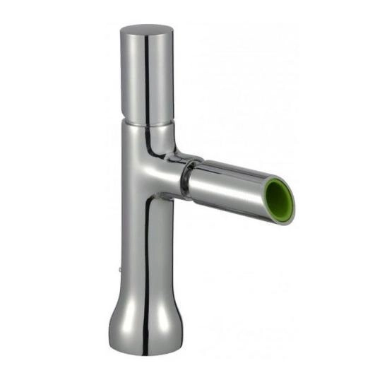 Смеситель Jacob Delafon TOOBI E8961-BN для биде полированный никель с донным клапаном