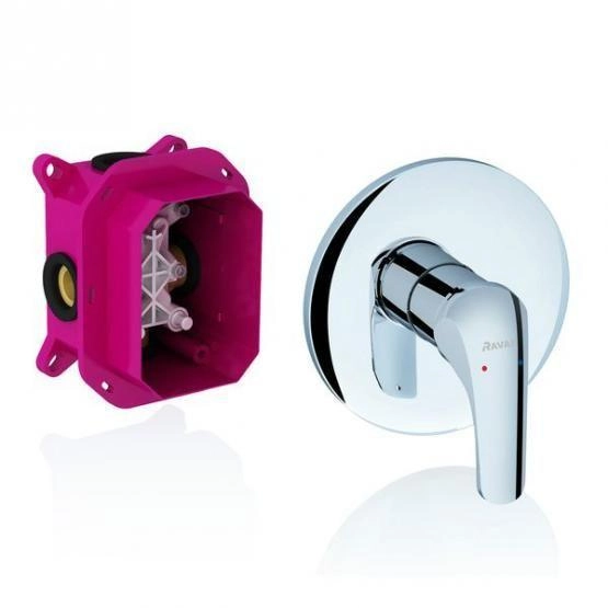 Смеситель Ravak Rosa для душа скрытого монтажа RS 066.00