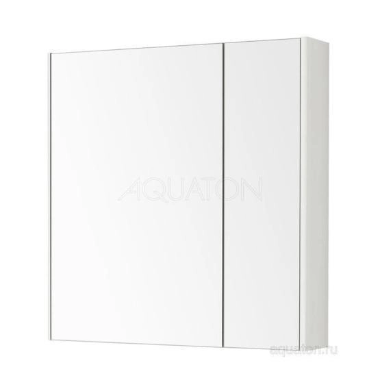 Зеркальный шкаф Aquaton Беверли 80 белый 1A237102BV010