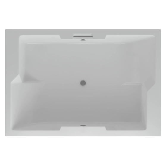 Ванна АКВАТЕК Дорадо 190x130 без гидромассажа с фронтальным экраном