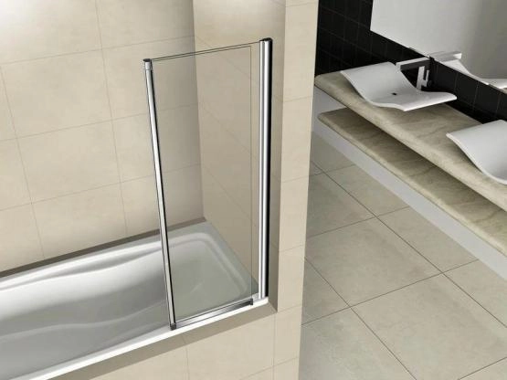 Шторка для ванны GOOD DOOR SCREEN FO-80-C-CH 6 мм 80 прозрачное