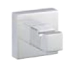 Bagno&Associati Quattro крючок 50x50x50h мм, одинарный, цвет хром