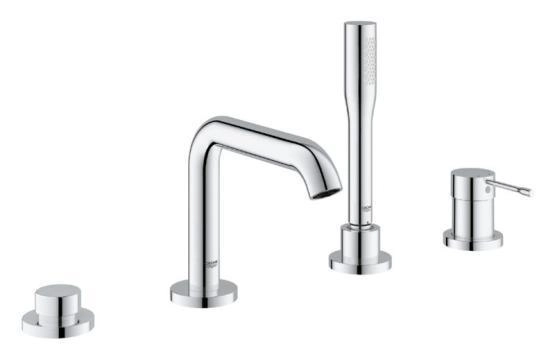Смеситель Grohe Essence+ 19578001 для ванны на 4 отверстия
