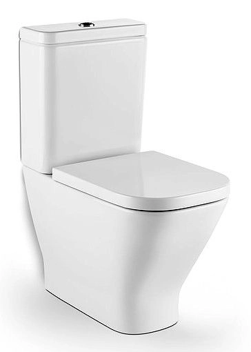 Крышка для унитаза Roca The Gap 801730004 петли хром