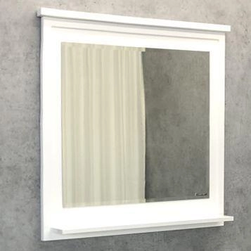 Зеркало Comforty Феррара-80 белое