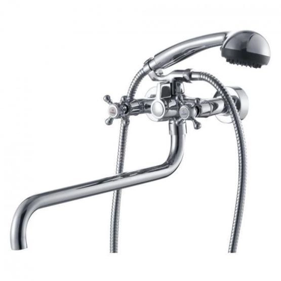 Смеситель для ванны KAISER Grace (11070К) с душем  хром