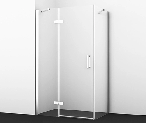 Душевой уголок WasserKraft Aller 10H10LBLACK MATT 120x100 см, прямоугольник, левая распашная дверь