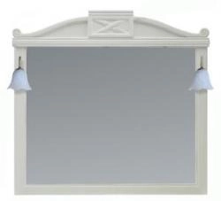 Зеркало Demax Луизиана 110 без светильников цвет Blanco (173019)