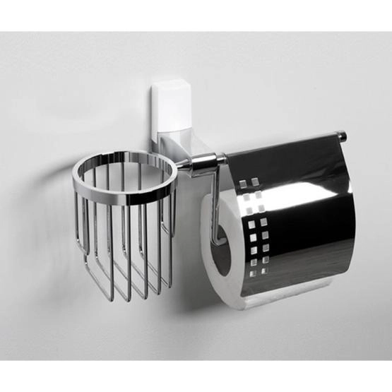Держатель туалетной бумаги Wasserkraft Leine K-5059WHITE и освежителя