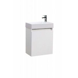 Тумба Belux Темпо НП 50 Белый глянцевый подвесная под умывальник Темпо 500