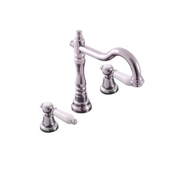 Смеситель на 3 отверстия Rav Slezak Morava Retro MK532.5 хром