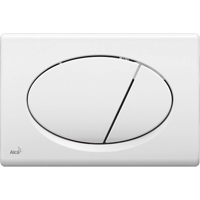 Кнопка смыва AlcaPlast M70 белая