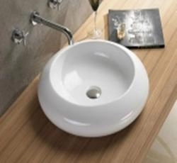 Раковина CeramaLux 7031B 46 см на столешницу