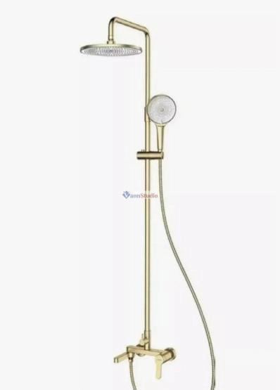 Душевая система Gappo G2499-33 сатин золотой с изливом