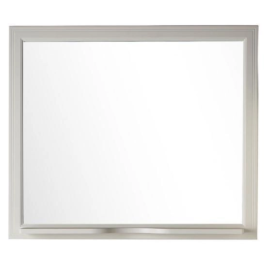 Зеркало Asb Woodline Монте 100 с полочкой Бежевый