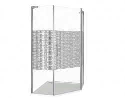 Душевой угол GOOD DOOR Fantasy PNT-90-F-CH 90x90 см