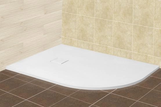 Поддон для душа RGW STone Tray 16154129-01L 90х120 см (литьевой мрамор) левый