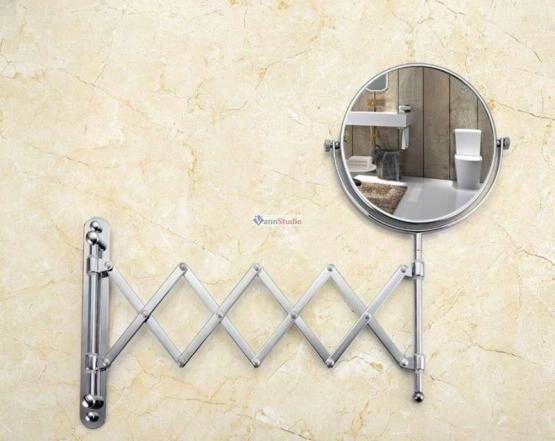 F6408 Косметическое зеркало Frap с увеличением настеное