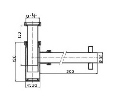 Rav Slezak MD0233 Сифон для умывальника хром