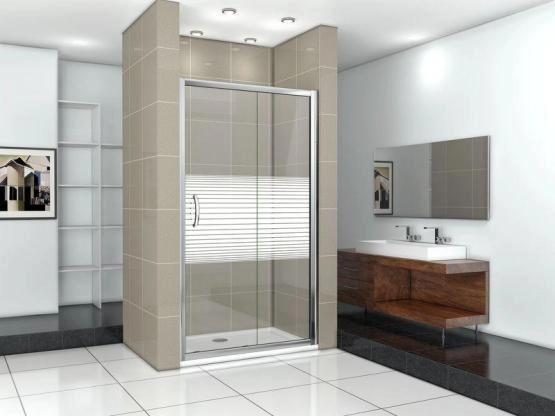 Душевая дверь GOOD DOOR INFINITY WTW-140-S-CH 140 узорчатое