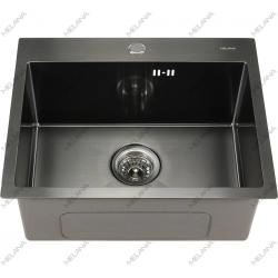 Мойка Melana ProfLine D5343HB 53x43 3,0/220 сатин графит врезная прямоугольная