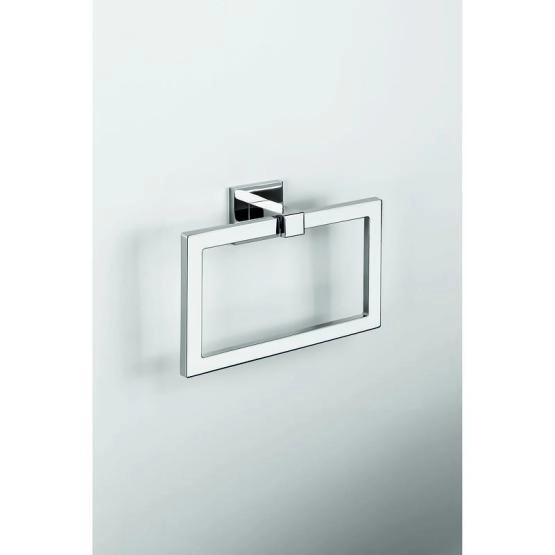 Полотенцедержатель Colombo Basic Q B3731 прямоуг. 19,4x13,7см, хром