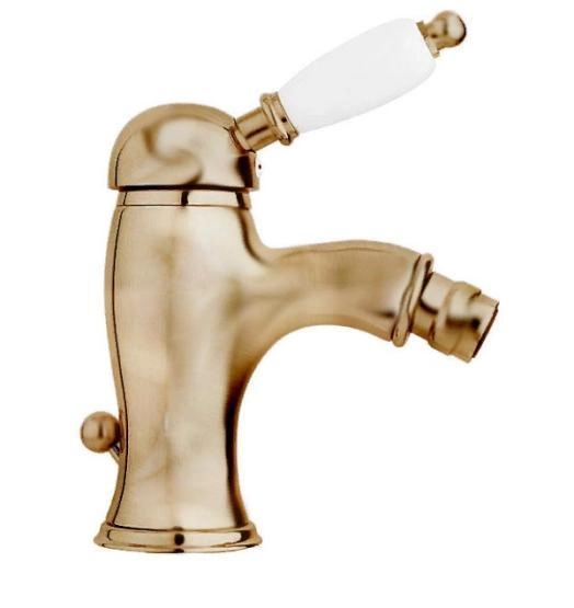 Смеситель CEZARES ELITE-BSM1-02-Bi для биде,бронза с донным клапаном