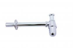 Rav Slezak MD0545 Сифон для умывальника диаметр 32мм с накидной гайкой 5/4" металл хром