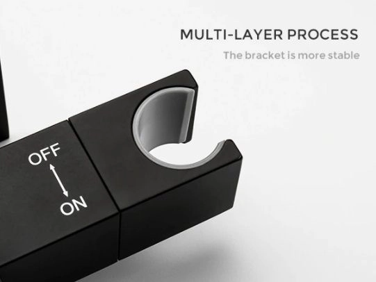 Гигиенический  душ Gappo G7207-60 встраиваемый термостат, чёрный