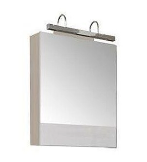 Зеркало шкаф Aquanet Нота 50 цвет белый