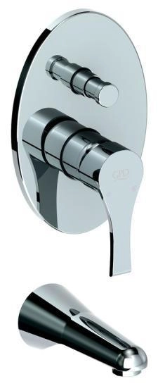 Смеситель для душа GPD ATROS MAB65 хром