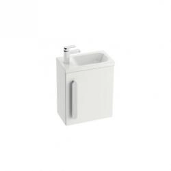 Тумба под умывальник SDU 400 Ravak Chrome белая/белая