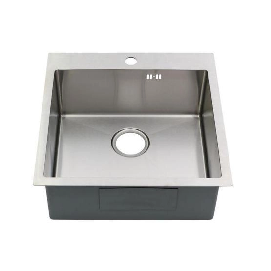 Мойка R5050H MELANA ProfLine 3,0/200 САТИН врезная квадратная R5050H