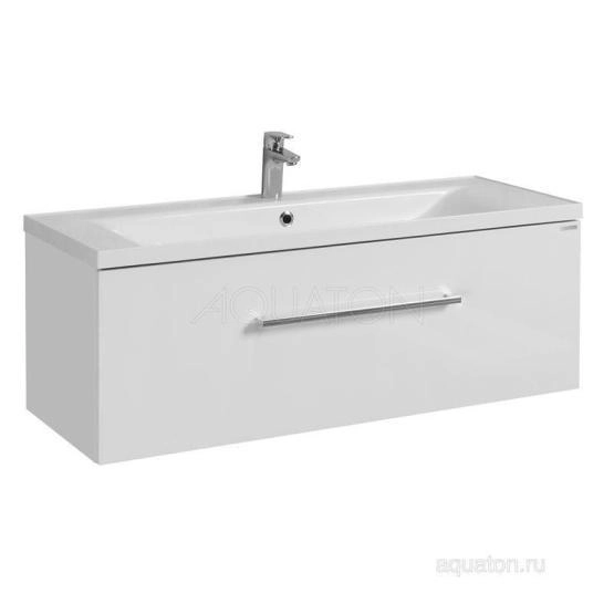 Тумба под раковину Акватон Мадрид 120 см цвет белый